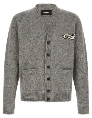 Produktbild von Dsquared² Cardigan aus Wolle in Grau