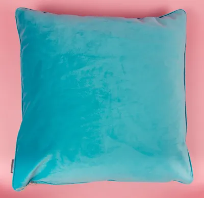 Produktbild von SCHÖNER LEBEN. Samtkissen türkis 70x70cm