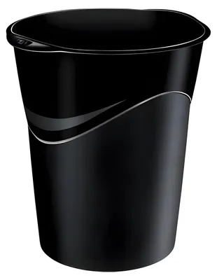 Produktbild von CEP - CEP Grüner Papierkorb, 14 l, schwarz