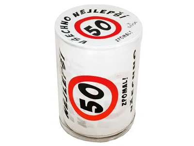Obrázek produktu pro Narozeninový toaletní papír k 50