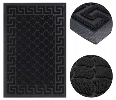 Produktbild von Multi-Decor Fußmatte 80x120 cm Gummi mit Rampe 3D