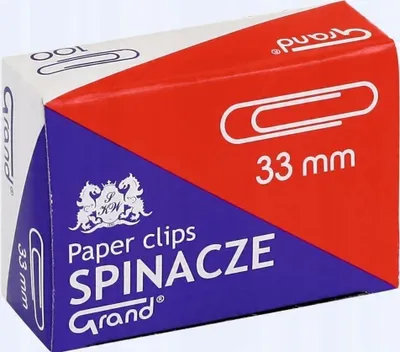 Produktbild von Grand Galvanisierte Runde Büroklammern 33mm 100 Stück