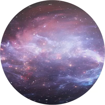 Produktbild von Weltraumnebel – Bodenschutzmatte – Stuhlunterlage – Bürostuhlmatte – Rutschfeste Bodenmatte – Schutzmatte für Hartboden – fi 100 cm