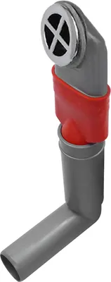 Produktbild von FRANKE ET Ventil 133.0459.872 Überlauf 85/107 zu Keramikspülen, Radialfinish / Ersatzteil Spüle / Ablaufgarnitur