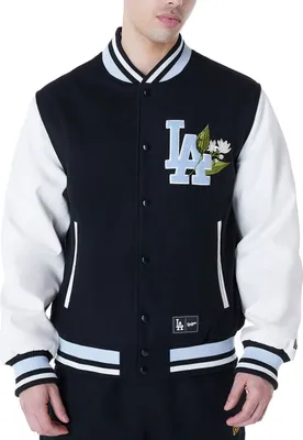 Produktbild von New Era Varsity MLB Jacke - FLORAL Los Angeles Dodgers - XL