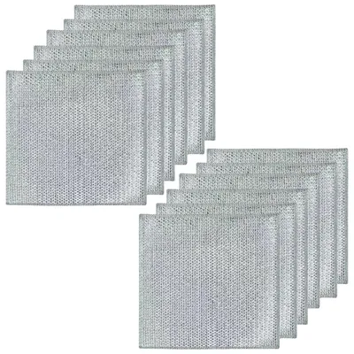 Produktbild von 12-teiliges Set Stahlwoll-Reinigungstücher, Spültücher, Küchenschwämme, rostschützende Spülschwämme, Mikrofaser-Küchentuch, Poliertuch, Reinigungstuch
