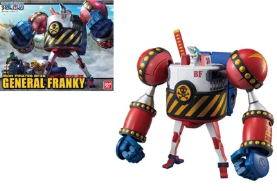 Produktbild von Bandai General Franky ca 25cm One Piece Model Kit
