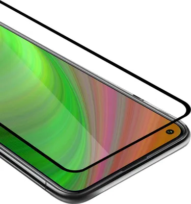 Immagine prodotto di Cadorabo pellicola blindata per Honor 9c pellicola protettiva in nero a schermo intero vetro temperato di protezione del display