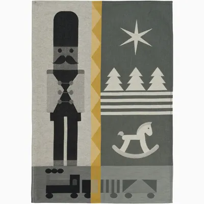 Produktbild von Sander - Geschirrtuch Nutcracker - Grau