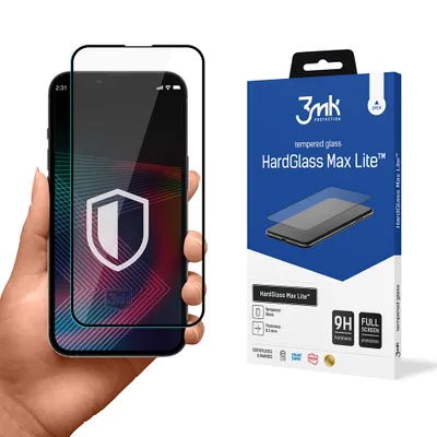 Obrázok produktu pre 3mk HardGlass Max Lite Black pre Apple iPhone 13/13 Pro/14 (5903108491266)