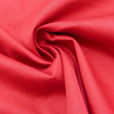 Produktbild von Stoff Meterware Baumwolle Baumwolle Satin Elasthan weinrot 1,45m