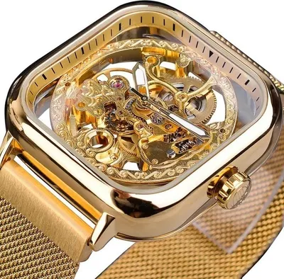 Produktbild von Forsining SQ-14521 Herrenuhr in Gold – & Elegant KP14521