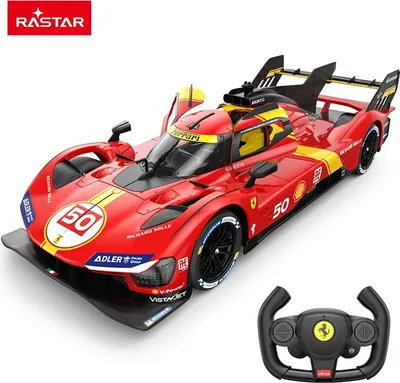 Zdjęcie produktu dla Samochód zdalnie sterowany Ferrari 499P R/C w skali 1:14 Rastar 10110