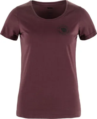 Obrázok produktu pre Fjällräven, tričko s logom "FJÄLLRÄVEN 1960", dámske, farba: červená, veľkosť: L
