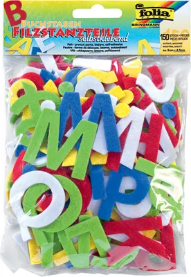Produktbild von Folia 5264, Bastelset für Kinder, Filz, Mehrfarbig, 112 Stück(e)