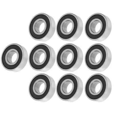 Productafbeelding van Diepgegroefd kogelager, 6202-RS kogelager, kogelager, lagerstaal, lagerstaal, diepgegroefd kogelager, 15 mm diepgegroefd kogelager