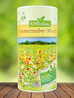 Produktbild von Sommerzauber - Mischung in Dose | Blumensamenmischung von N.L. Chrestensen
