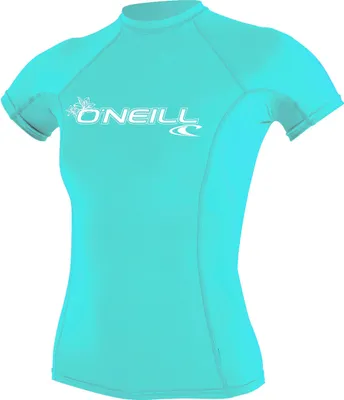 Produktbild von O´neill Wetsuits Basic Skins Kurzarm-rash Guard Blau M Frau Blau M
