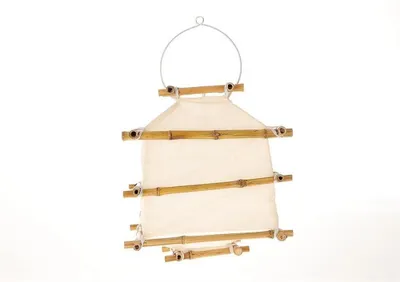 Immagine prodotto di HBX natural living Lanterna in poliestere color crema 32x32x30 cm Decorazione