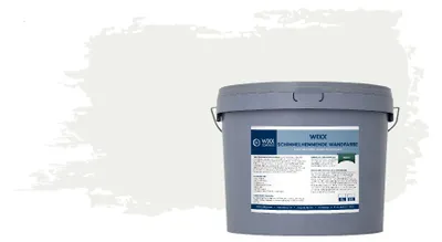 Produktbild von Wixx Schimmelhemmende Wandfarbe Matt - RAL 9016 | Verkehrsweiß - 2,5L
