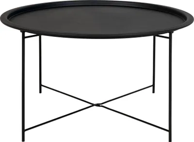 Produktbild von Couchtisch >Bastia< in Schwarz, Metall - 43cm (H)
