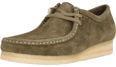 Produktbild von Clarks Originals Schnürschuhe Wallabee aus hochwertigem Oasis-Wildleder 5229PaleKhakiSuede 41