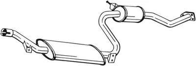 Produktbild von Bosal Mittelschalldämpfer 283-603