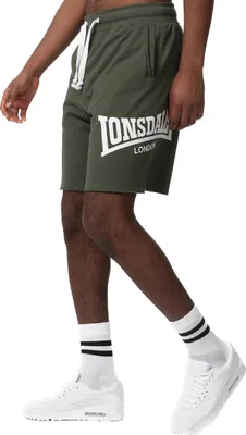 Immagine prodotto di Pantaloncini da uomo regular fit POLBATHIC Verde/Bianco M Lonsdale