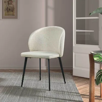 Obrázok produktu pre Stoličková jedálenská stolička Kamala Beige