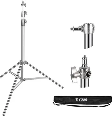Produktbild von Famanu Fotostativ 280 cm - Robustes Lichtstativ für Studio und Außenbereich