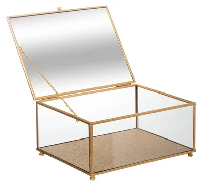 Produktbild von Schmuckschatulle Paillette Gold x 3