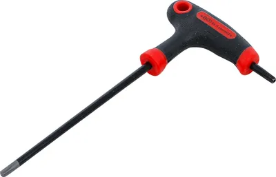 Image de KRAFTMANN 7880-T20 Clé à poignée en T pour vis à profil en T, T20, longueur 145 mm