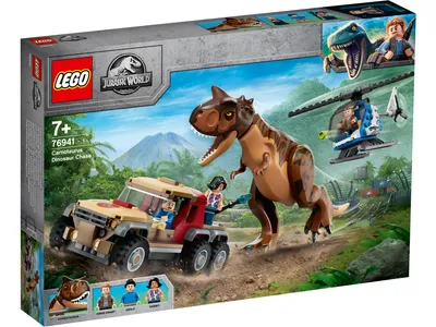 Zdjęcie produktu dla LEGO JURASSIC WORLD Pościg za karnotaurem 76941