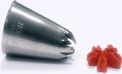 Produktbild von PME JEM Nozzle, Gebäckverzierungsdüse, Gebäckverzierungsbeutel, Edelstahl, Edelstahl, 1,9 cm, 31 mm