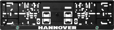 Produktbild von Hannover 96 Auto Kennzeichenhalterung Logo