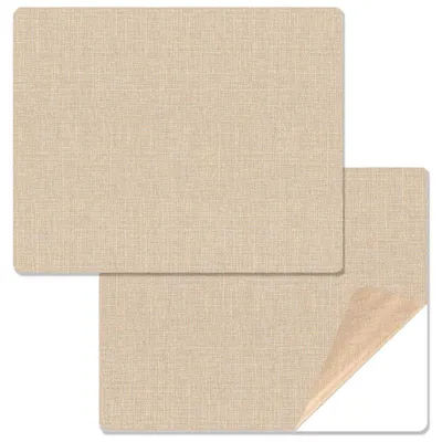 Produktbild von Stoff-Reparaturflicken - Selbstklebend und wasserdicht - Für Zelte, Möbel und Markisen - 27,9 x 20,3 cm - 2 Stück - Beige
