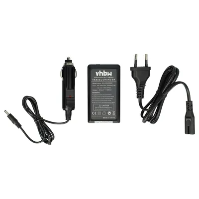 Produktbild von vhbw Ladegerät kompatibel mit Canon Digital Ixus 980 IS, 970 IS, 990 IS Kamera - Ladeschale, Kfz-Adapter Ladeanzeige