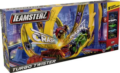 Produktbild von Turbo twister met 5 auto's - Teamsterz