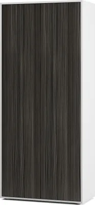 Immagine prodotto di SIMPLYFURN Armadietto per Ufficio Amira T00 | Armadio per Documenti e Multiuso | Weiß & Avola antracite | 180x80x40 cm | Push-to-Open per Ufficio