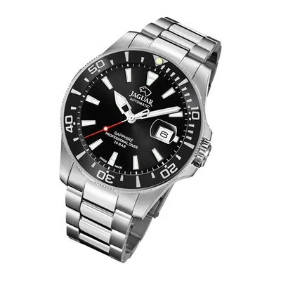 Produktbild von Jaguar Herren Analog Uhr J886/3 Sport Edelstahl Armbanduhr silber UJ886/3