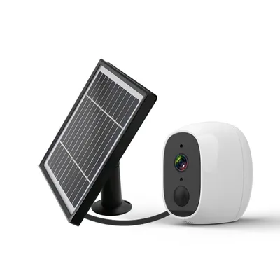 Produktbild von Sicherheitskamera Außen Solarzelle WLAN Kamera Überwachung Außen Kabellose Kamera, Nachtsicht WiFi Außen, , Zweiwege-Audio, Cloud/SD-Speicher 2,4 GHz