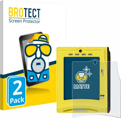 Produktbild von 2x BROTECT Schutzfolie für Nayax VPOS TOUCH Displayschutz Displayschutzfolie Folie Matt Entspiegelungsfolie