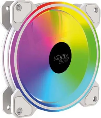 Obrázok produktu pre KeepOut XFC-120DRW, Ventilátor, 12 cm, 1600 ot/min, Biela