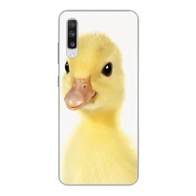 Produktbild von MuchoWow® Handyhülle Schutzhülle Hülle für Samsung Galaxy A70 Ente - Küken - Süß - Kinder - Mädchen - Jungen Silikon Softcase Handy Hülle - Schutzhaube