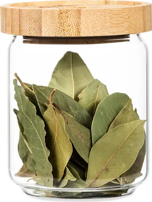 Produktbild von Stapelglas mit Bambusdeckel 320 ml stapelbar luftdicht