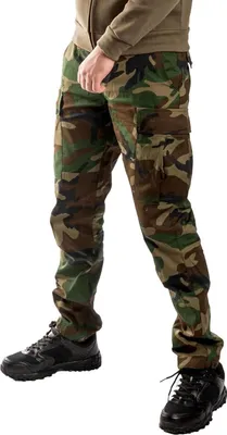 Produktbild von US Army BDU Hose RipStop woodland Slimfit XL