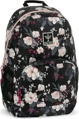 Immagine prodotto di Zaino scuola Flowery Black (5374) - Ars Una