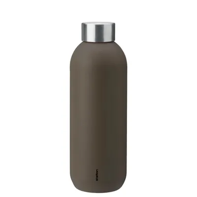 Produktbild von Stelton - Keep Cool Trinkflasche 0,6 Liter, soft bark