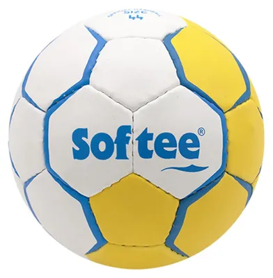 Image de Ballon de Handball Softee Flash Elite Jaune/Blanc