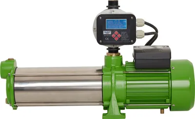 Produktbild von CHM GmbH® Kreiselpumpe Gartenpumpe Edelstahl Wasserpumpe mit Druckschalter 8400 L/h und 8,5 Bar